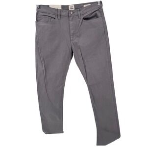 Flint and Tinder Slim Fit Chinos Pants Gray Men's‎ Size 33x34 Huckberry